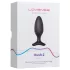 Lovense Hush 2 M - апликaцијом управљани анални вибратор (45 mm, црни)