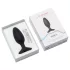 Lovense Hush 2 M - апликaцијом управљани анални вибратор (45 mm, црни)