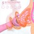 Sunfo - Vibrator za bradavice i G-tačku (pink)