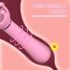 Sunfo - 2u1 bradavica vibrator (roze)