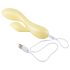 LP Jessica - pametni vibrator s rukohvatom za klitoris (pastelno žuta)