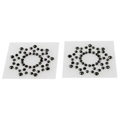 Lepljivi okrugli bedž - zvezda