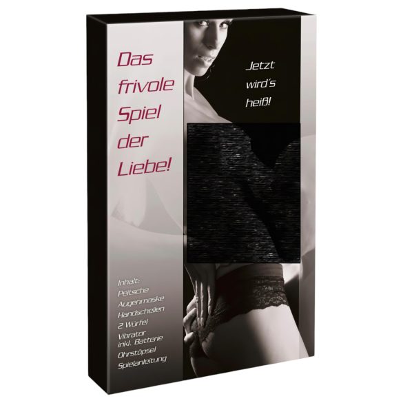 Das FRIVOLE - Set za vezivanje za parove + dodaci (na nemačkom jeziku)