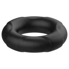 Pulselock Cirkl - silikonski prsten za penis (crni) - 22 mm