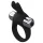 Pulselock Vantr - vibracioni zečica prsten za penis (crni) - 30 mm
