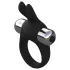 Pulselock Vantr - vibracioni zečica prsten za penis (crni) - 30 mm