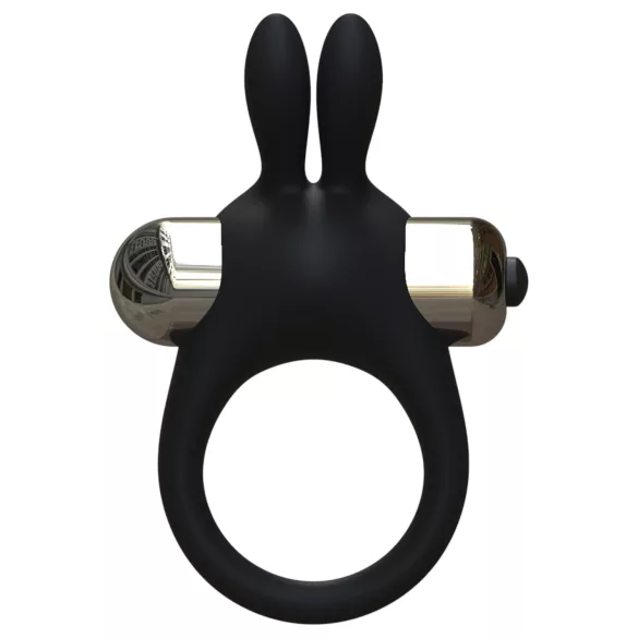 Pulselock Vantr - vibracioni zečica prsten za penis (crni) - 30 mm
