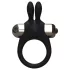Pulselock Vantr - vibracioni zečica prsten za penis (crni) - 30 mm