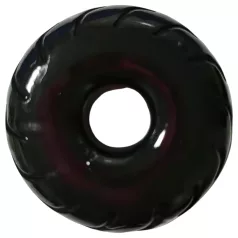   Pulselock Forge - TPE prsten za penis sa uzorkom crnog točka (19 mm)