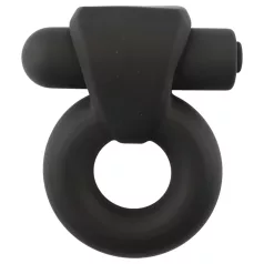   Pulselock Vantr - vibrirajući prsten za penis na punjenje (crni) - 25 mm