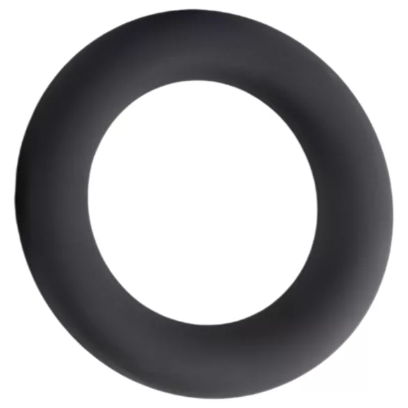 Pulselock Cirkl - silikonski prsten za penis (crni) - 40 mm