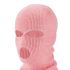 Balaklava maska za strast, 3 otvora (pink)