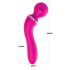 Lonely 2u1 - masažer i G-tačka vibrator sa 3 nastavka (roze)