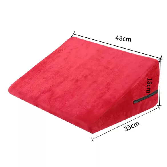 Desirel Magic Pillow - seks jastuk klin (mali, crveni)