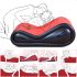 Magic Pillow - Na duvanje BDSM nameštaj - sa lisicama - veliki (crveni)