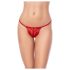 Mapalé - čipkani babydoll i tanga (crvena)
