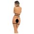 Rene Rofe Rassel – ukrasni body lanac i tanga (crna) S-L