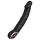 Funny Me - punjivi vodootporni crni vibrator sa glavicom