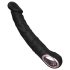 Funny Me - punjivi vodootporni crni vibrator sa glavicom