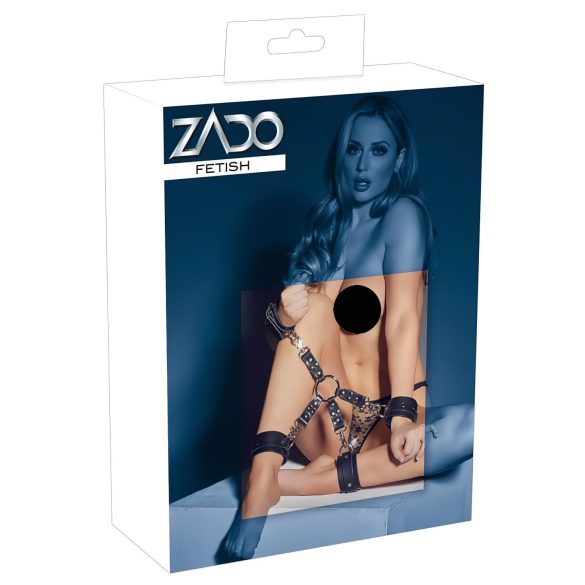 ZADO - pojasni set za zglobove i članak (crni)