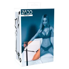 ZADO - kožni set za vezivanje za krevet (crna)
