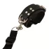 ZADO - kožni set za vezivanje za krevet (crna)