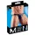Svenjoyment – sjajni crni jockstrap - M