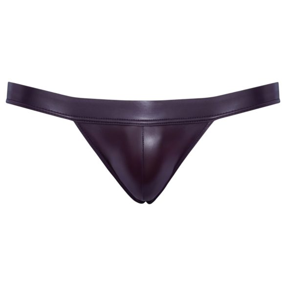 Svenjoyment – sjajni crni jockstrap - XL