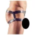 Svenjoyment - kaiš sa prstenom za penis (crna boja) - M/L