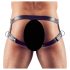 Svenjoyment - kaiš sa prstenom za penis (crna boja) - M/L