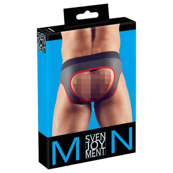 Svenjoyment - Crne otvorene jock gaće - XL