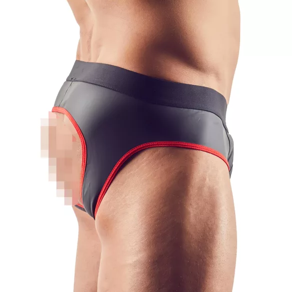Svenjoyment - Crne otvorene jock gaće - XL