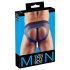 Svenjoyment - Otvoreni jockstrap (crno-plavi) - L