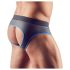 Svenjoyment - Otvoreni jockstrap (crno-plavi) - L