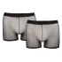 Svenjoyment - providne boxerice set - crne (2 dela) S-L