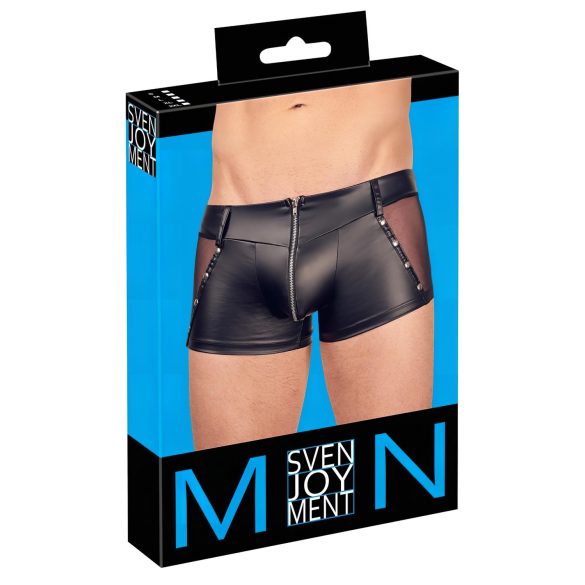 Svenjoyment - sjajni crni bokserice - L