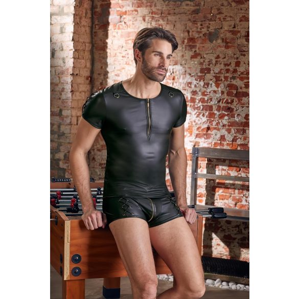 NEK - muška majica kratkih rukava sa mat efektom (crna)