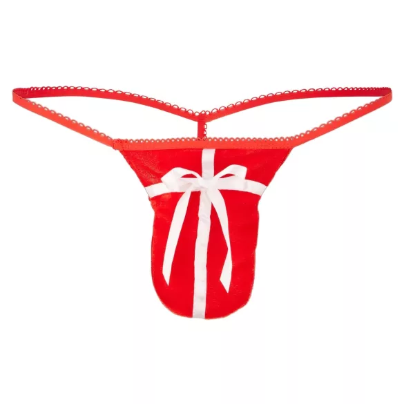 Poklon tanga za muškarce - crvena (S-L)