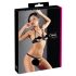 Cottelli - Set grudnjaka s metalnim prstenom (crno)