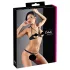 Cottelli - Set grudnjaka s metalnim prstenom (crno)