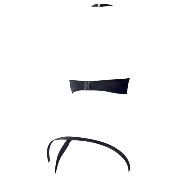 Cottelli - Set grudnjaka s metalnim prstenom (crno)