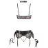 Cottelli Bondage - čipkasti donji veš set (5 delova) - M