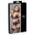 Cottelli Bondage - čipkasti sjajni veš set (4 dela) - M