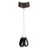 Cottelli Bondage - čipkasti sjajni veš set (4 dela) - M
