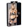Cottelli Bondage - sjajni set sa podizačem grudi i lisicama (crni) - XL