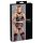 Cottelli Bondage - crni čipkani set sa lisicama