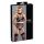 Cottelli Bondage - crni čipkani set sa lisicama - XL