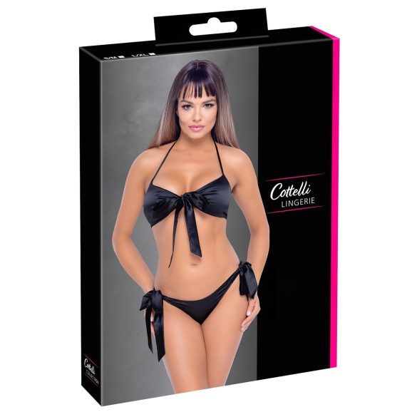 Cottelli - Bikini set brushalter (crno)