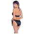 Cottelli - Bikini set brushalter (crno)