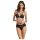 Passion Eco Kerria - čipkani bikini set (crna)